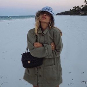 Lack of Color Zebra Wave Bucket Hat